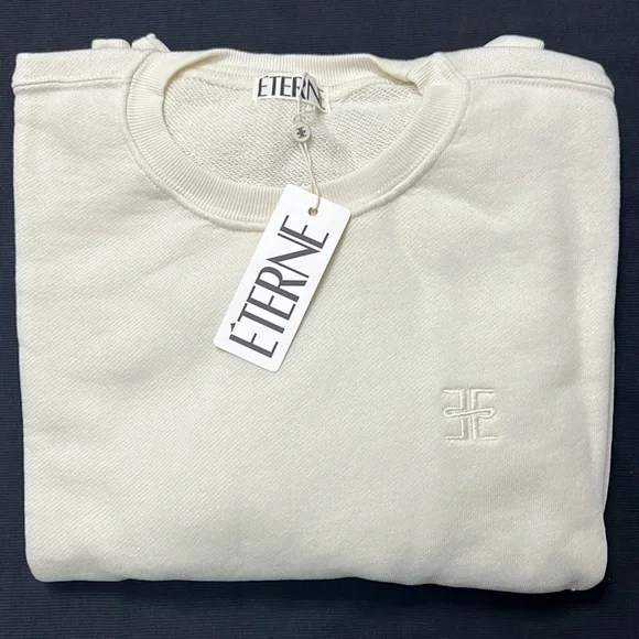 Eterne Oversized Crewneck. Creamy white color. Size M, perfect conditions - Picture 3 of 7